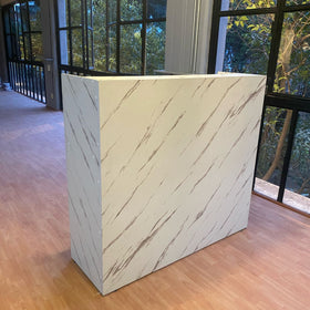 Recepción Marmol con cajon
