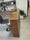 Recepción con escritorio Secretarial con base de Vidrio