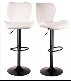 Silla de barra con respaldo alto