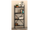 Estante minimalista de 5 niveles 210x20