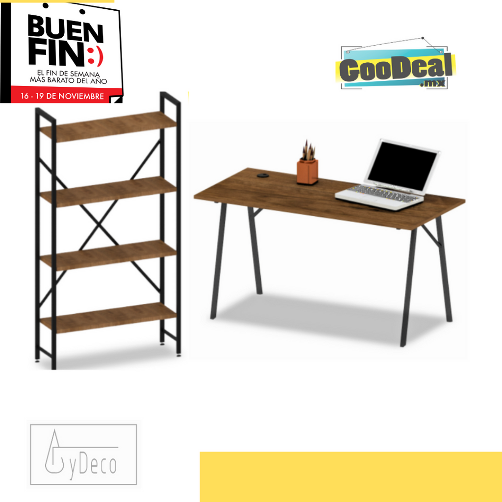 Set Escritorio y Librero