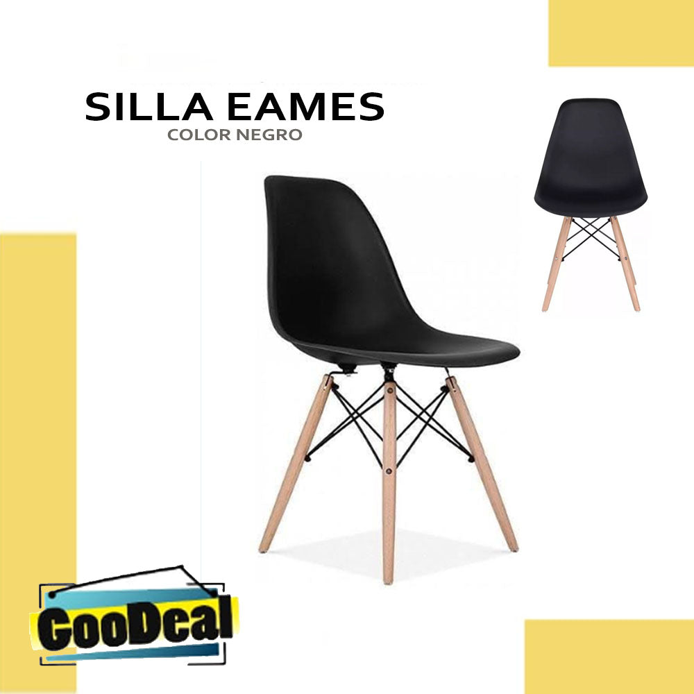 Silla Eames Color Negro