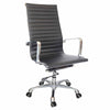 Silla ejecutiva Vista Vinipiel Base cromada