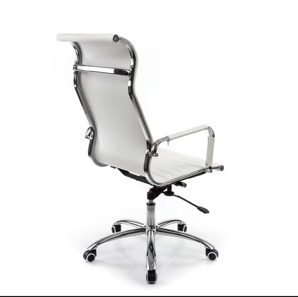 Silla ejecutiva Vista Vinipiel Base cromada