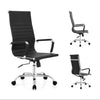 Silla ejecutiva Vista Vinipiel Base cromada