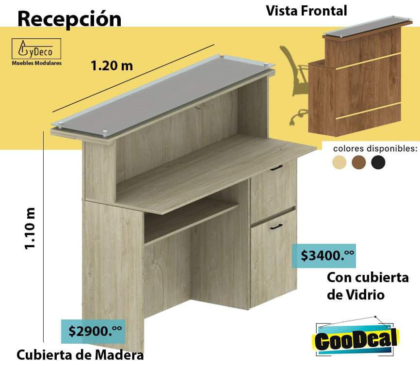 Recepción Mármol blanco con puertas