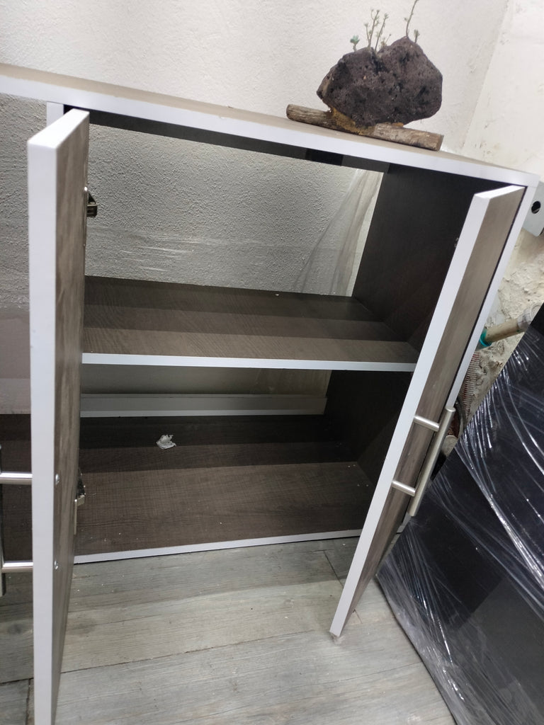 Escritorio con gabinete de melamina