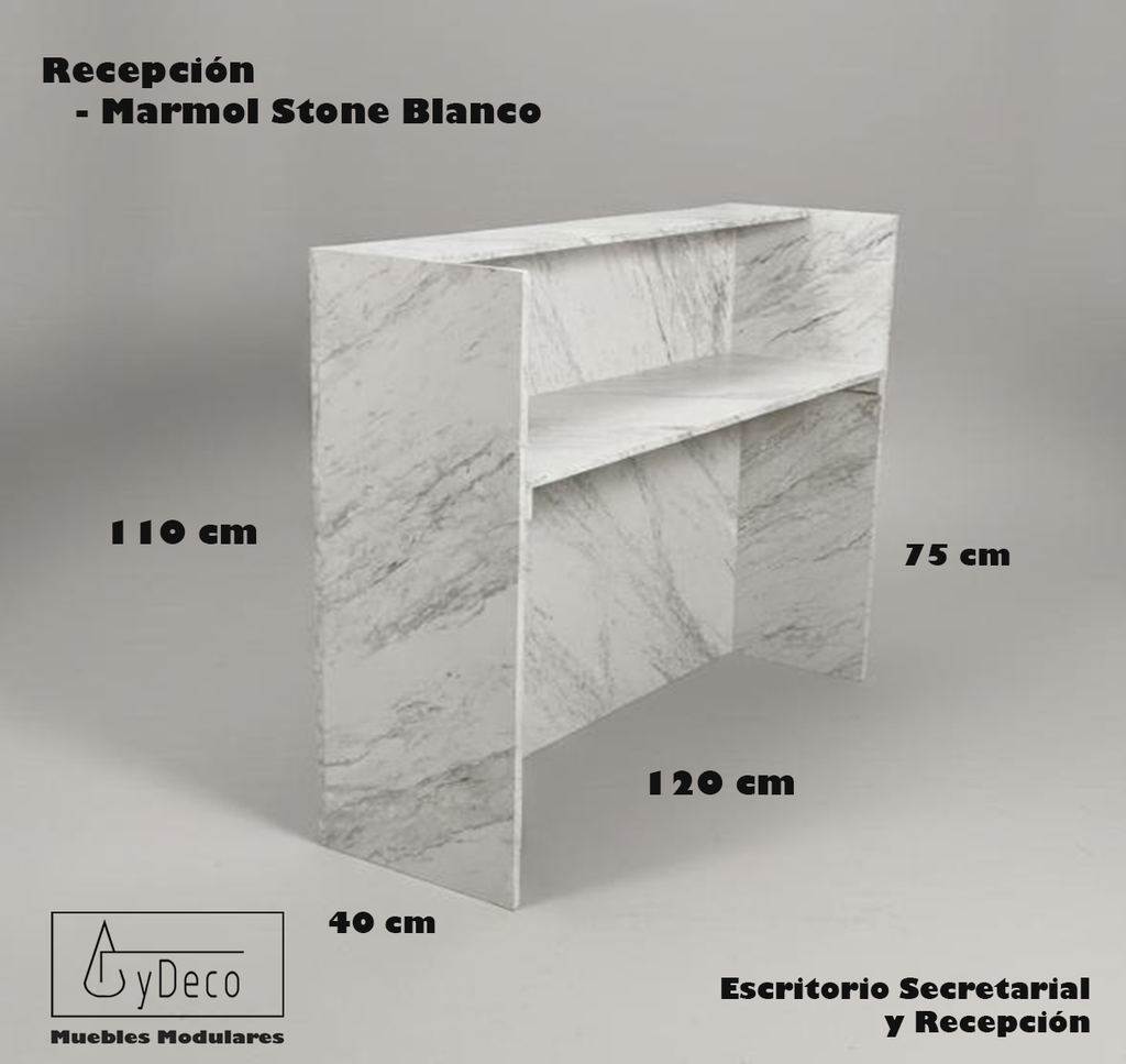 Recepción Marmol