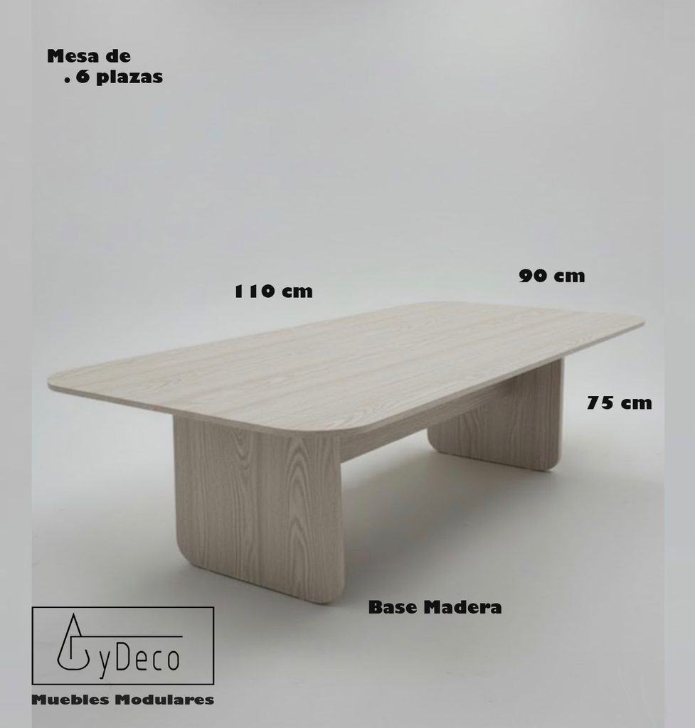 Mesa 6 Plazas