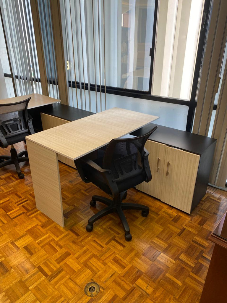 Escritorio en L "Escuadra" con Gabinete