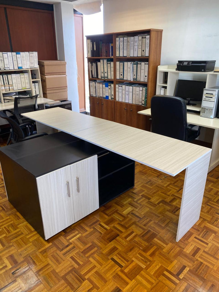 Escritorio en L "Escuadra" con Gabinete