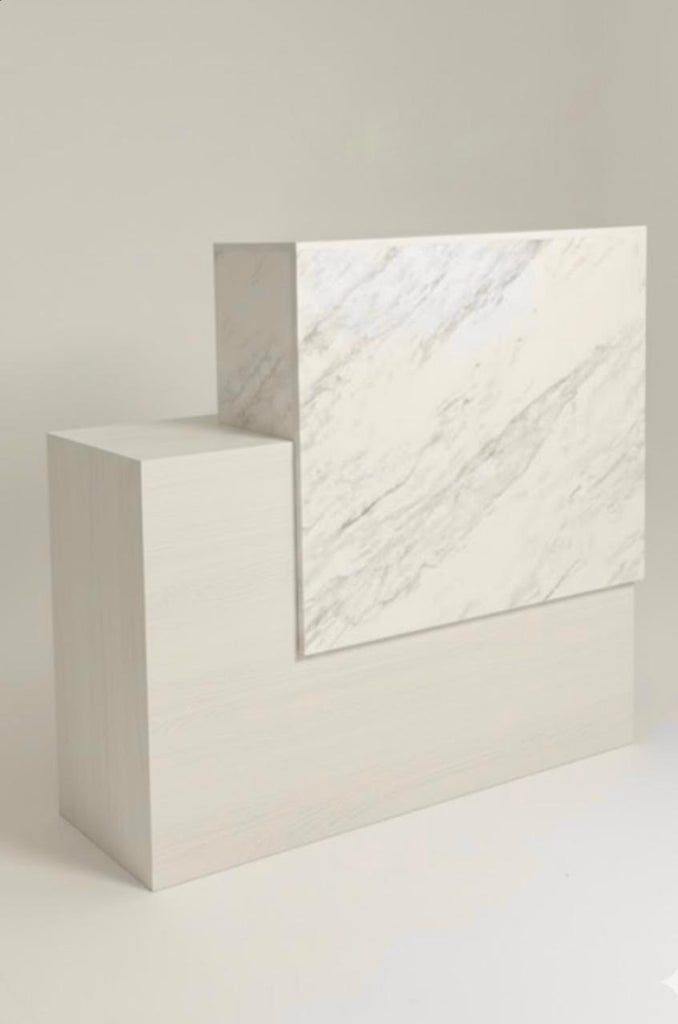 Recepción QUVIKA / Mármol Blanco