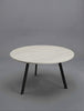 Mesa Redonda 6 Plazas 1.20m Metal / Madera