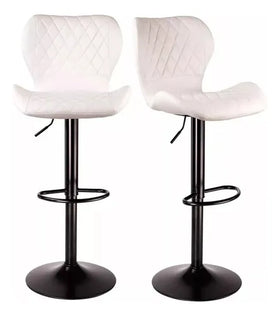 Set de Silla de barra con respaldo alto