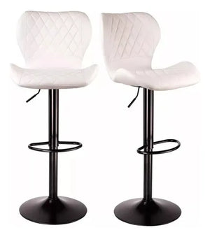 Set de Silla de barra con respaldo alto