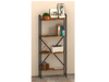 Estante minimalista de 5 niveles 180x30