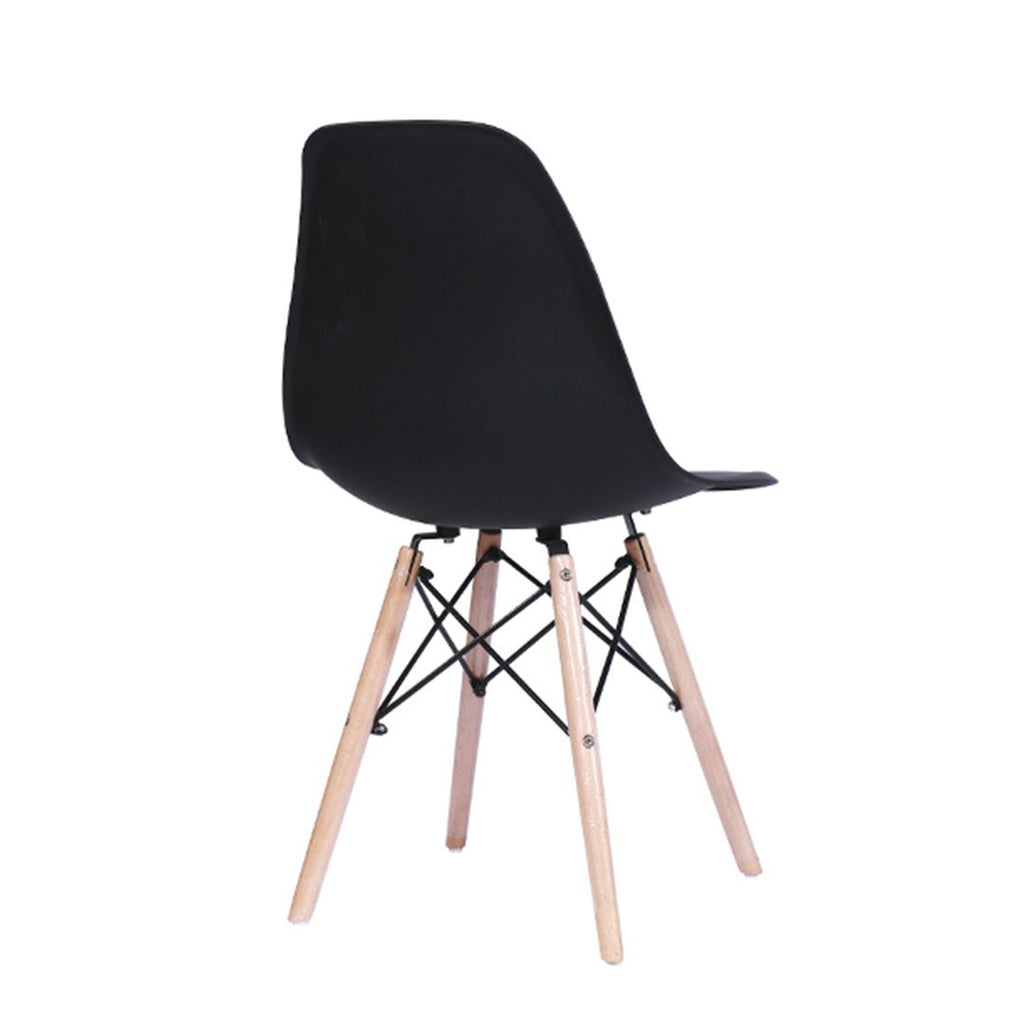 Escritorio con repisas latereles + Silla Eames