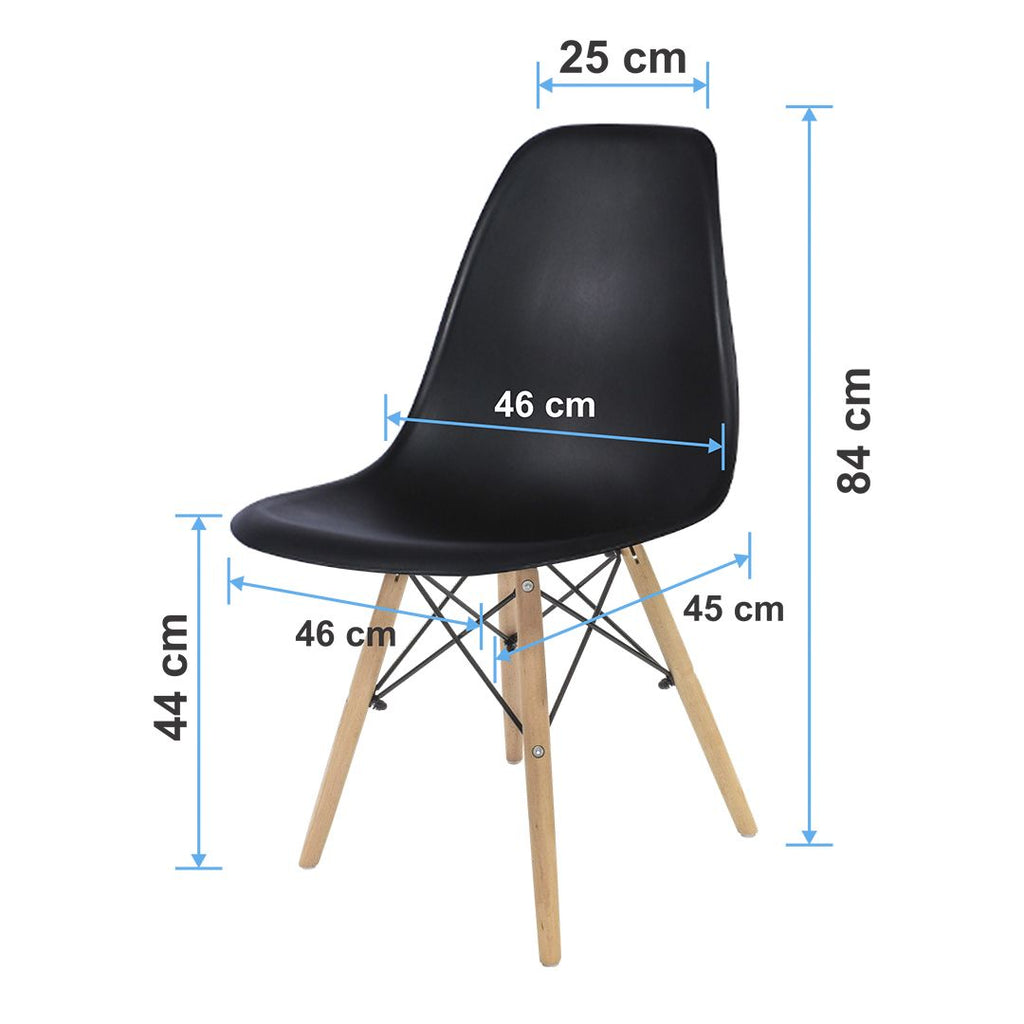 Escritorio de 2 repisas + Silla Eames